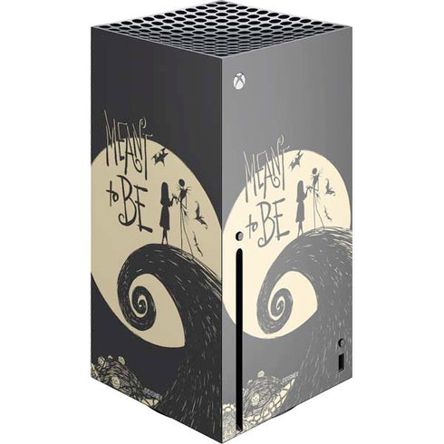 Disney The Nightmare Before Christmas Jack and Sally Meant to Be Xbox Series X Skins